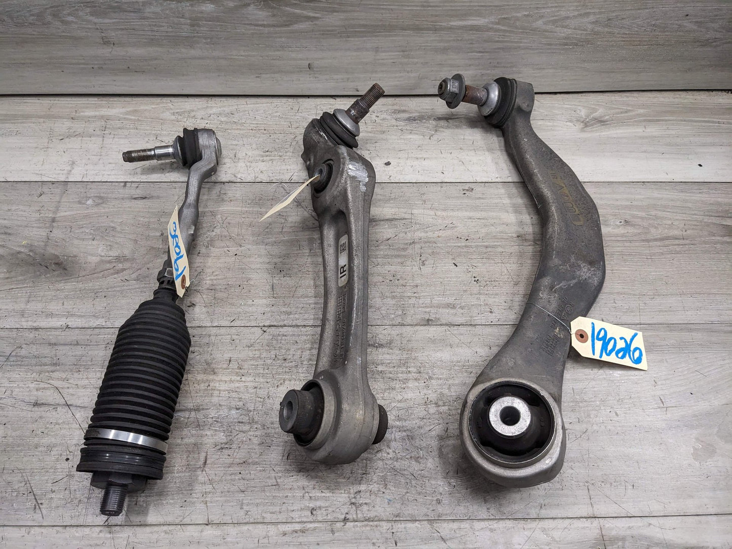 OEM BMW F10 F06 F13 RWD Front Right Upper Lower Control Arm Wishbone w/ Tie Rod