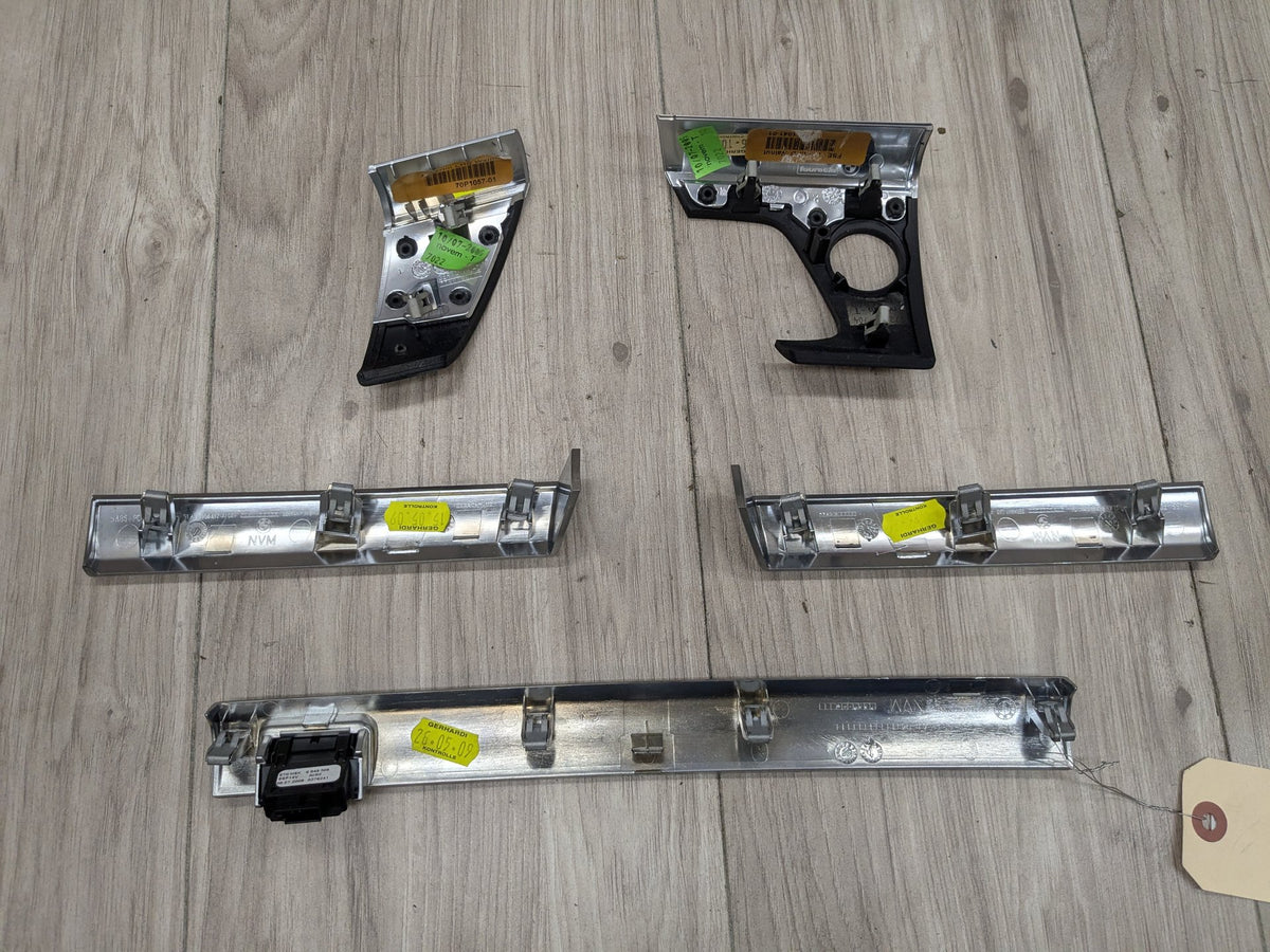 OEM BMW E70 E71 E72 X5 X5M X6 X6M Dash Decor Interior Trim Cover SET Silver