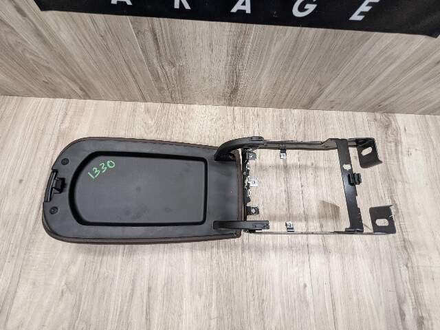 OEM BMW F25 F26 X3 X4 Front Center Console Armrest Arm Rest w/ Bracket Mocha