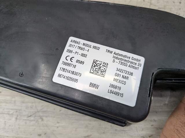 OEM BMW F97 F98 G01 G02 X3 X4 X3M X4M Front Right Passenger Seat Air Bag Airbag