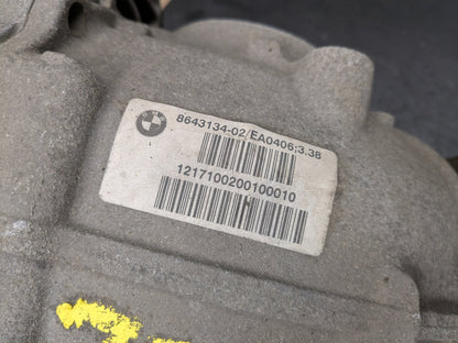 2018 BMW X3 Rear Axle Carrier Differential 108111k 8643134