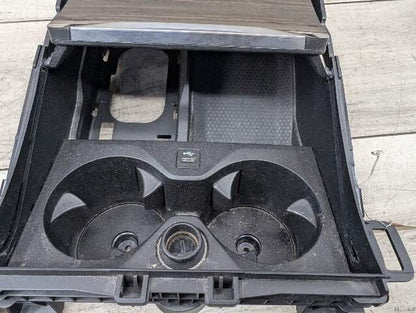 19-26 OEM BMW G05 G06 G07 X5 X6 X7 Center Console Storage Compartment Wood