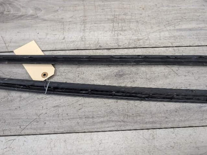 12-20 OEM BMW F30 F31 F80 M3 Front Left Right Windshield Side Drip Molding PAIR