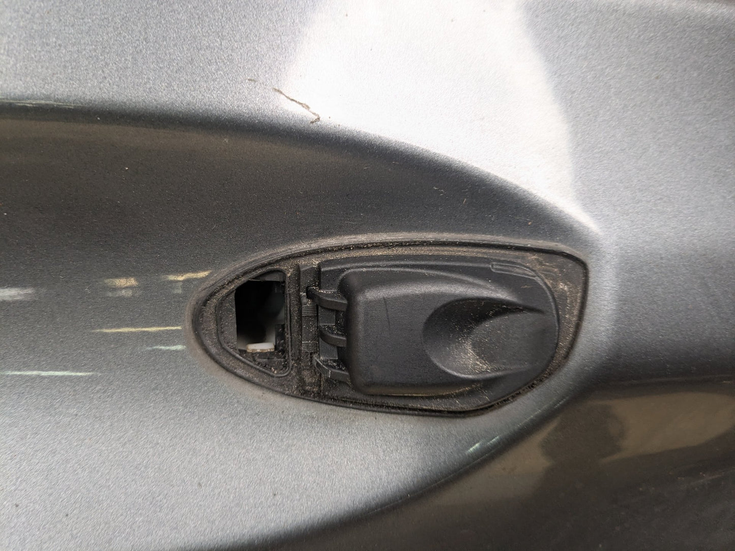 16-22 OEM BMW G11 G12 740 750 M760 Rear Left Driver Door Shell Panel Gray C26 MAGELLANGRAU METALLIC (C26)