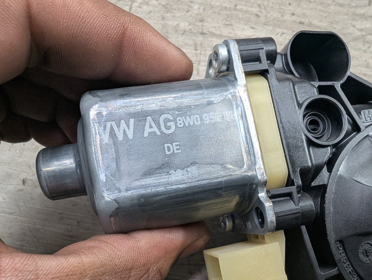 17-26 OEM AUDI A4 S4 Rear Left Driver Window Regulator Lifter Motor