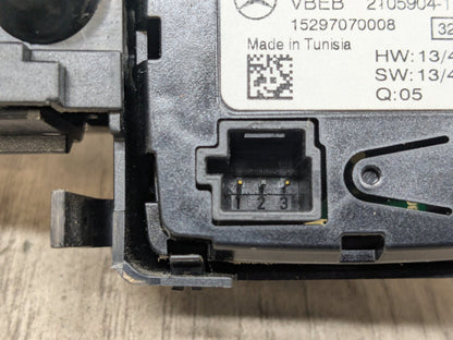 2015-2021 Mercedes-Benz C43 W205 Radio Control Panel 0 OEM