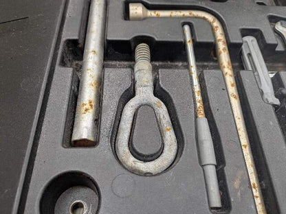 96-02 OEM BMW E36 Z3 Rear Trunk Emergency Tool Kit Storage Tray With Tools