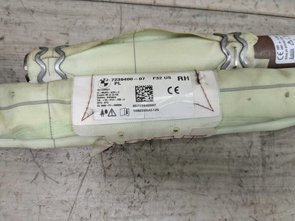 14-20 OEM BMW F32 F82 M4 Right Passenger Top Roof Head Air Bag Airbag Curtain