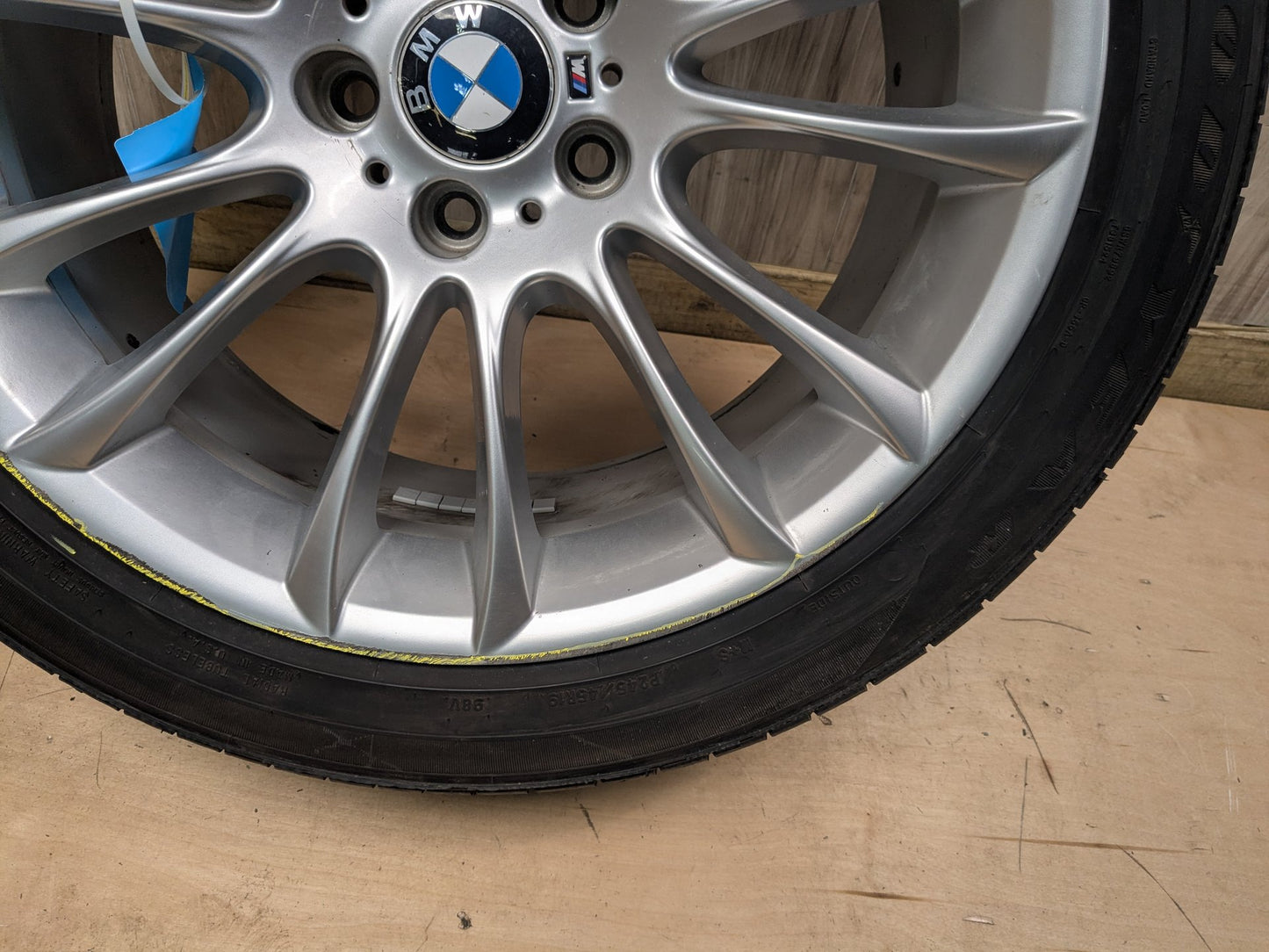 OEM BMW F01 F02 F07 740 750 760 FRONT Rim Wheel 19x8.5 ET25 M V-Spoke Style 302