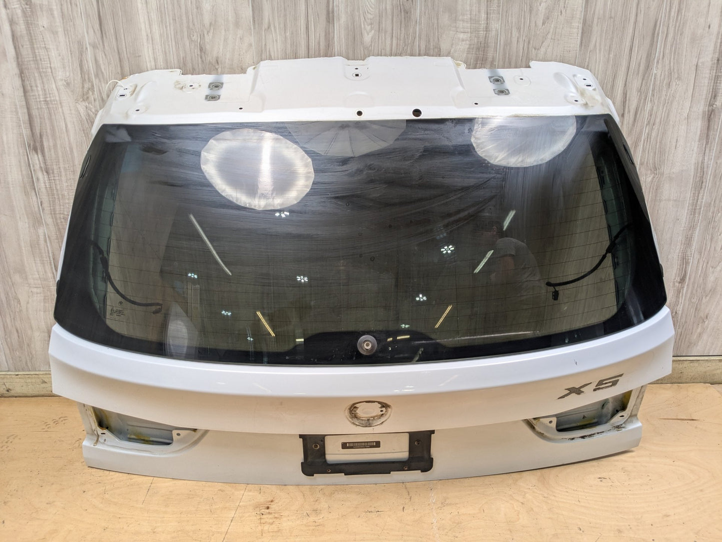 14-18 OEM BMW F15 F85 X5 X5M Rear Liftgate Tailgate Trunk Lid Gate Door Shell MINERALWEISS METALLIC (A96)