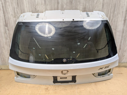 14-18 OEM BMW F15 F85 X5 X5M Rear Liftgate Tailgate Trunk Lid Gate Door Shell MINERALWEISS METALLIC (A96)