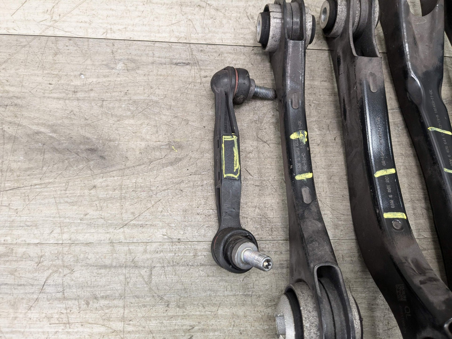 19-24 OEM BMW G29 Z4 30 M40 REAR Left Driver Side Upper Lower Control Arm SET