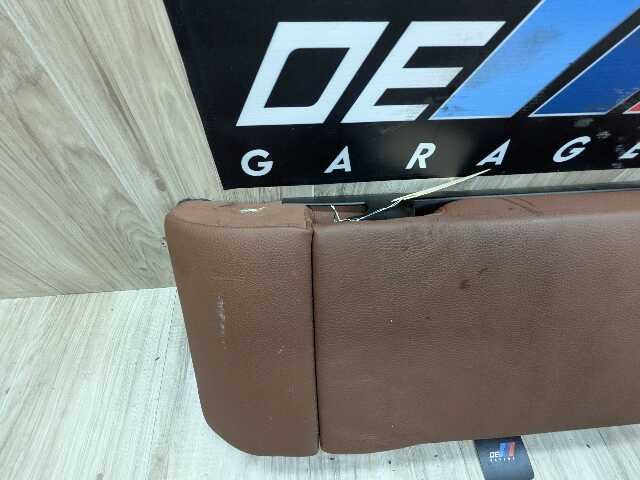 *15-18 OEM BMW F86 X6M REAR Seat Center Armrest Headrest Cup Holder ARAGONBRAUN