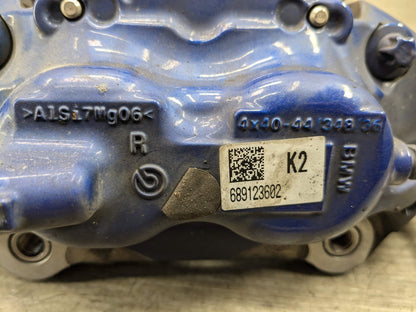 2020 BMW M340i G20 Front Rear Left Right Brake Caliper SET 6891236 OEM BMW G20 G22 G23 M240 M340 M440 Front Rear Left Right Brake Calipers Blue SET