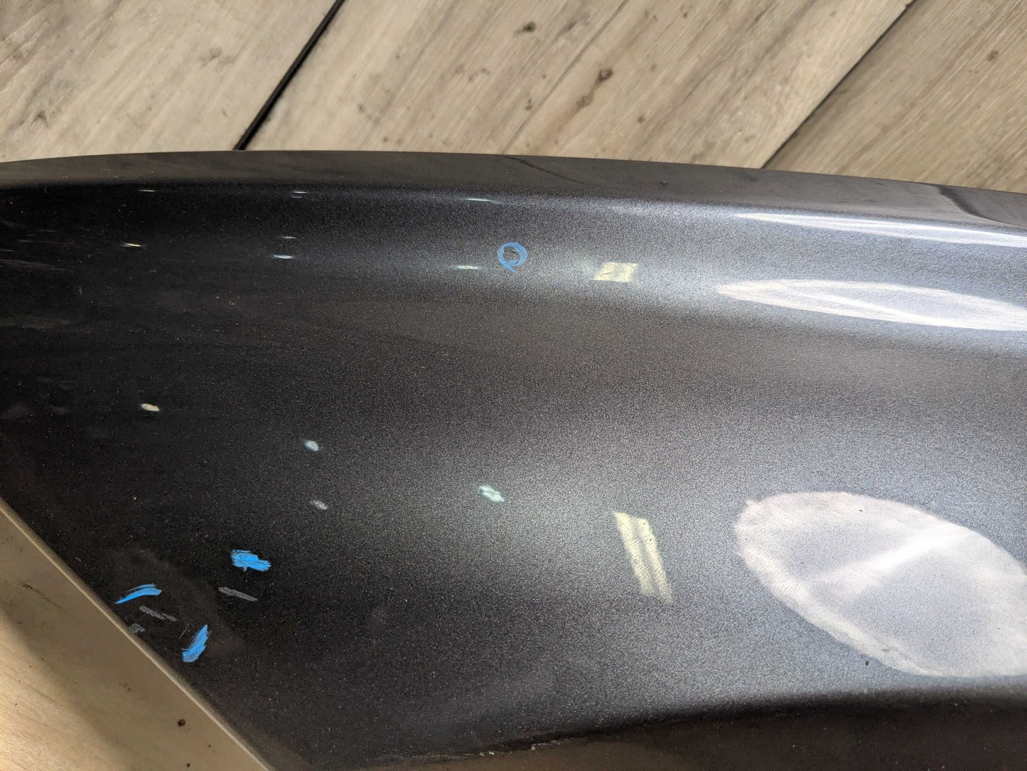 *12-18 OEM BMW F30 F31 328 330 335 340 Left Driver Side Fender Panel Gray B39 MINERALGRAU METALLIC (B39)