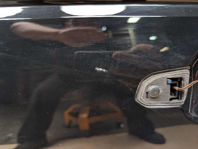 17-19 OEM AUDI A4 S4 Rear Left Driver Side Door Shell Black