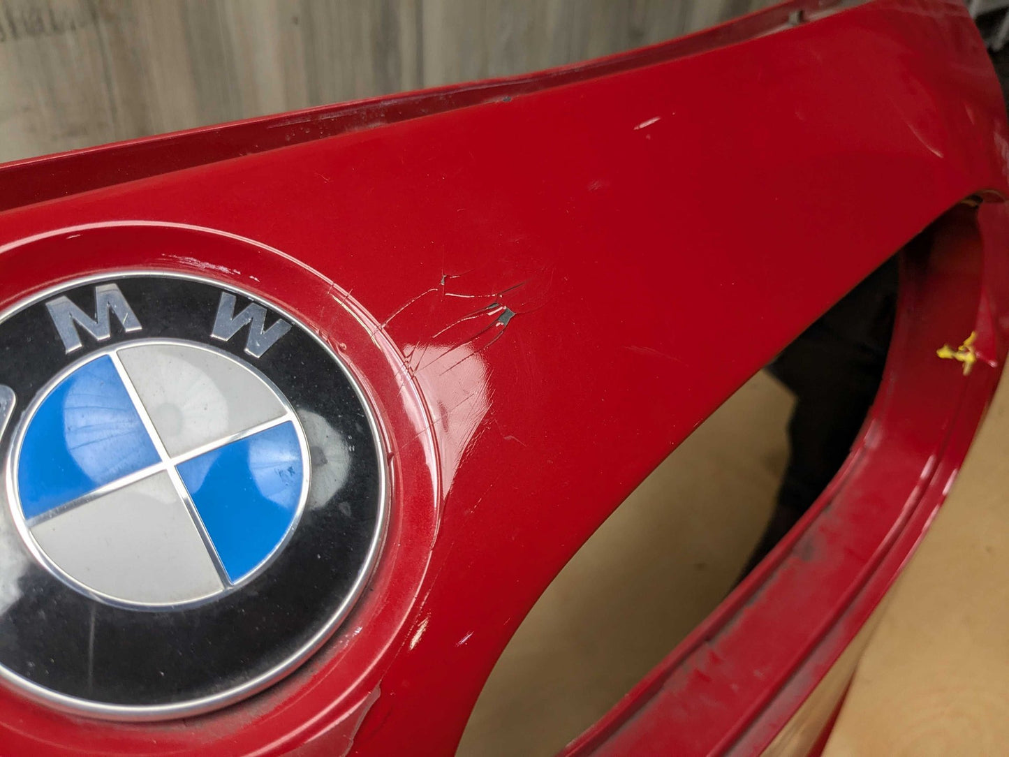 NOTE* 12-15 OEM BMW F30 F31 328 335 BASIS Front Bumper Cover w/ Grilles Red A75 MELBOURNEROT METALLIC (A75)