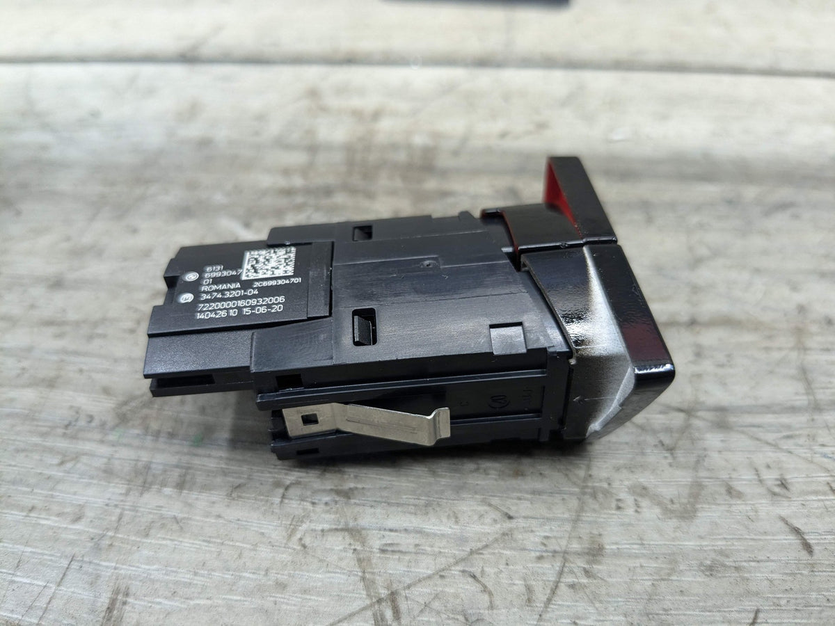 OEM BMW F90 G12 G30 Door Lock Emergency Hazard Warning Flasher Control Switch
