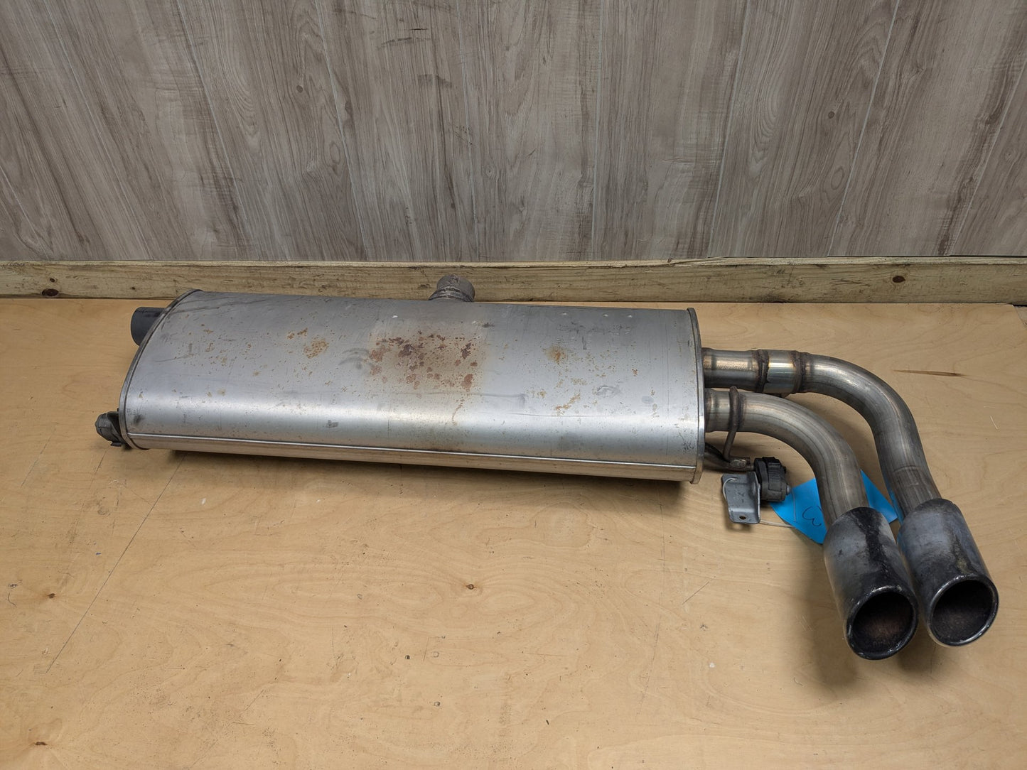 11-17 OEM BMW F25 F26 X3 X4 28iX Engine N20 Rear Exhaust Flap Muffler