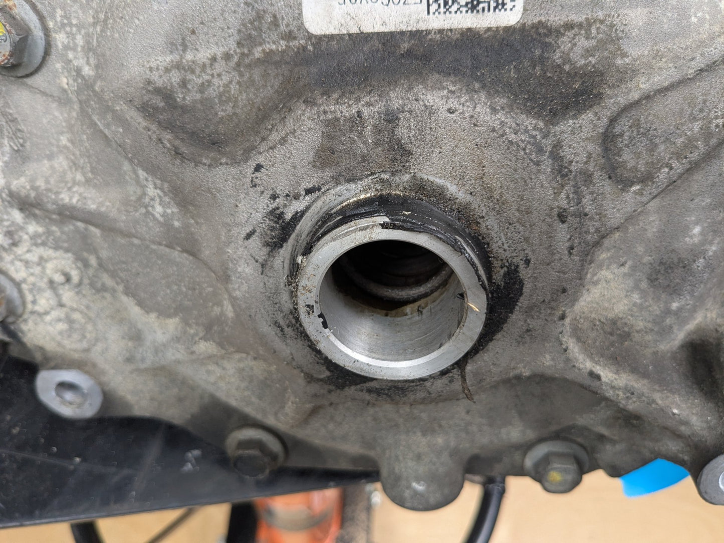 2009 BMW X5 E70 Front Axle Carrier Differential 7603004 07-10 OEM BMW E70 X5 xDrive30i N52 Front Differential Axle Carrier Ratio 4.44