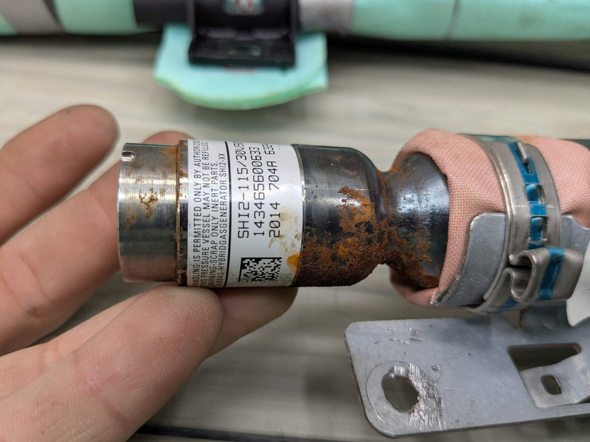 14-18 OEM BMW F15 F85 X5 X5M Left Driver Top Roof Head Air Bag Airbag Curtain