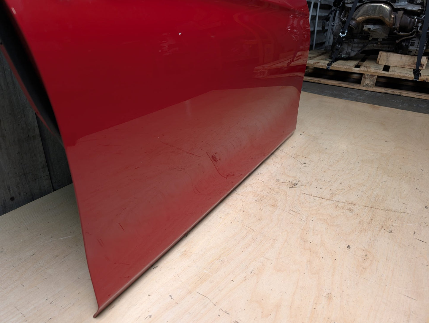 OEM BMW F30 F80 328 330 335 340 M3 Front Right Passenger Door Shell Panel Red MELBOURNEROT METALLIC (A75)