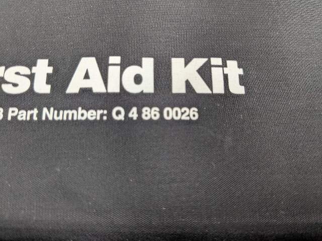 OEM Mercedes W207 E350 E400 E550 Emergency Medical First Aid Kit Pouch