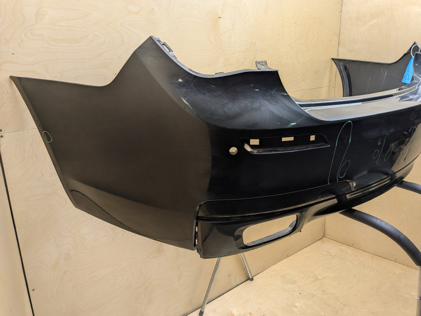 *09-15 OEM BMW F01 F02 740 750 Rear Bumper M SPORT Cover w/ PDC Holes Black 475