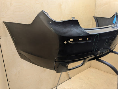 *09-15 OEM BMW F01 F02 740 750 Rear Bumper M SPORT Cover w/ PDC Holes Black 475