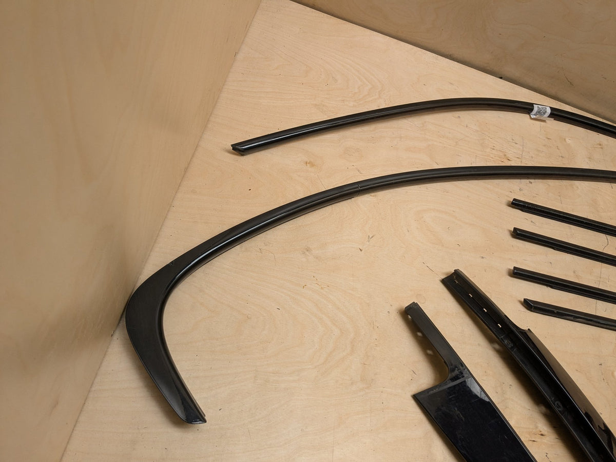 12-20 OEM BMW F30 F80 Front Rear Left Right Door Shadow Line Trim Moldings SET
