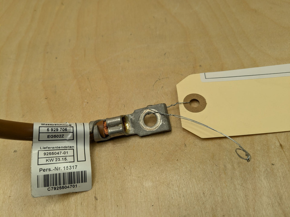 OEM BMW E90 F15 F30 F80 F85 F90 G80 M3 M4 Negative Battery Cable Terminal Wire
