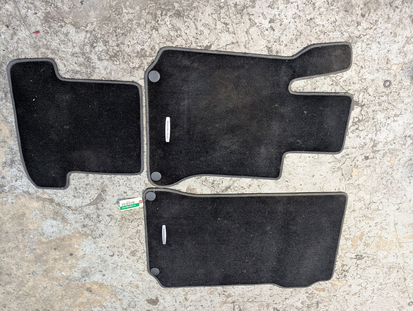 2009-2017 Mercedes-Benz E550 E-Class A207 Front Rear Left Right Mat Carpet Floor Mats SET A2076800648