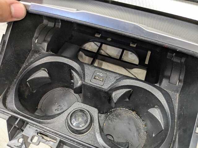 19-24 OEM BMW G20 330 M340 Center Console Cup Holder Storage Compartment