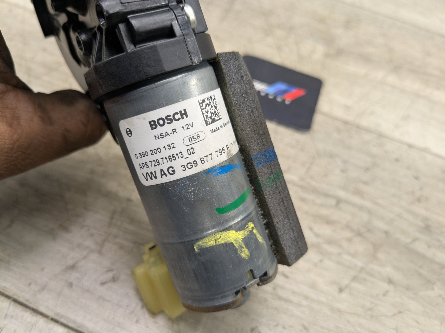 18-24 OEM AUDI Q5 SQ5 Rear Glass Panoramic Sunroof Sun Moon Motor