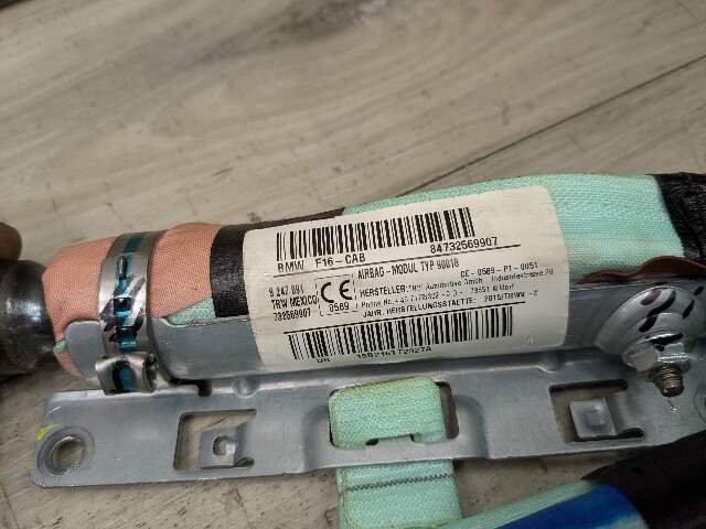 15-19 OEM BMW F16 X6 F86 X6M Left Driver Top Roof Head Curtain Air Bag Airbag