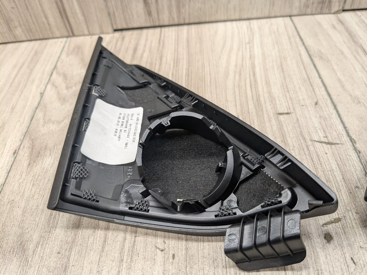 10-16 OEM Mercedes W212 E350 E400 E550 Left Right Door Tweeter Speaker Cover SET