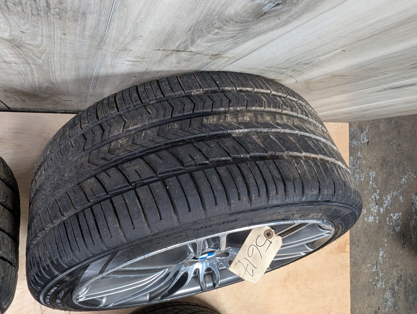 *OEM BMW E90 E91 E92 E93 Wheels Rims Front 19x8 ET37 Rear 19x9 ET39 LA Wheel Double Spoke 269 SET