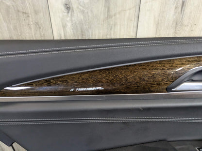 2019 BMW X3 G01 Rear Left Driver Interior Door Panel Card 6844752 OEM BMW G01 X3 REAR Left Driver SIde Interior Door Panel Card Trim Cover Black OEM