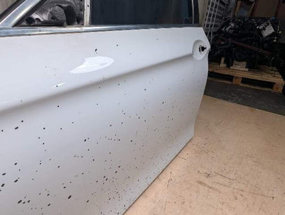 *11-16 OEM BMW F10 528 535 Sedan Front Left Driver Door Shell Panel White