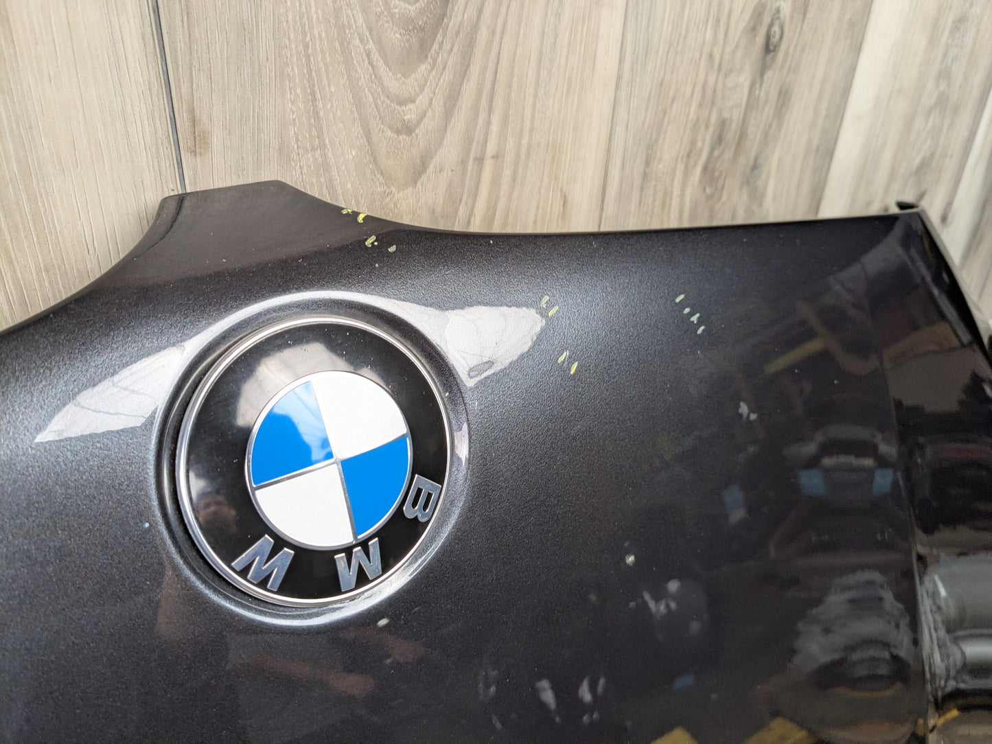 14-19 OEM BMW F15 F16 F85 F86 X5 X6 X5M X6M Hood Bonnet Panel Grey A90 SOPHISTOGRAU BRILLANTEFFEKT METALLI (A90)