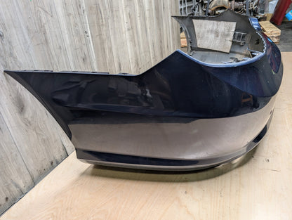 *10-13 OEM Mercedes A207 C207 W207 E350 E550 AMG Rear Bumper Cover w/ Diffuser Blue 890