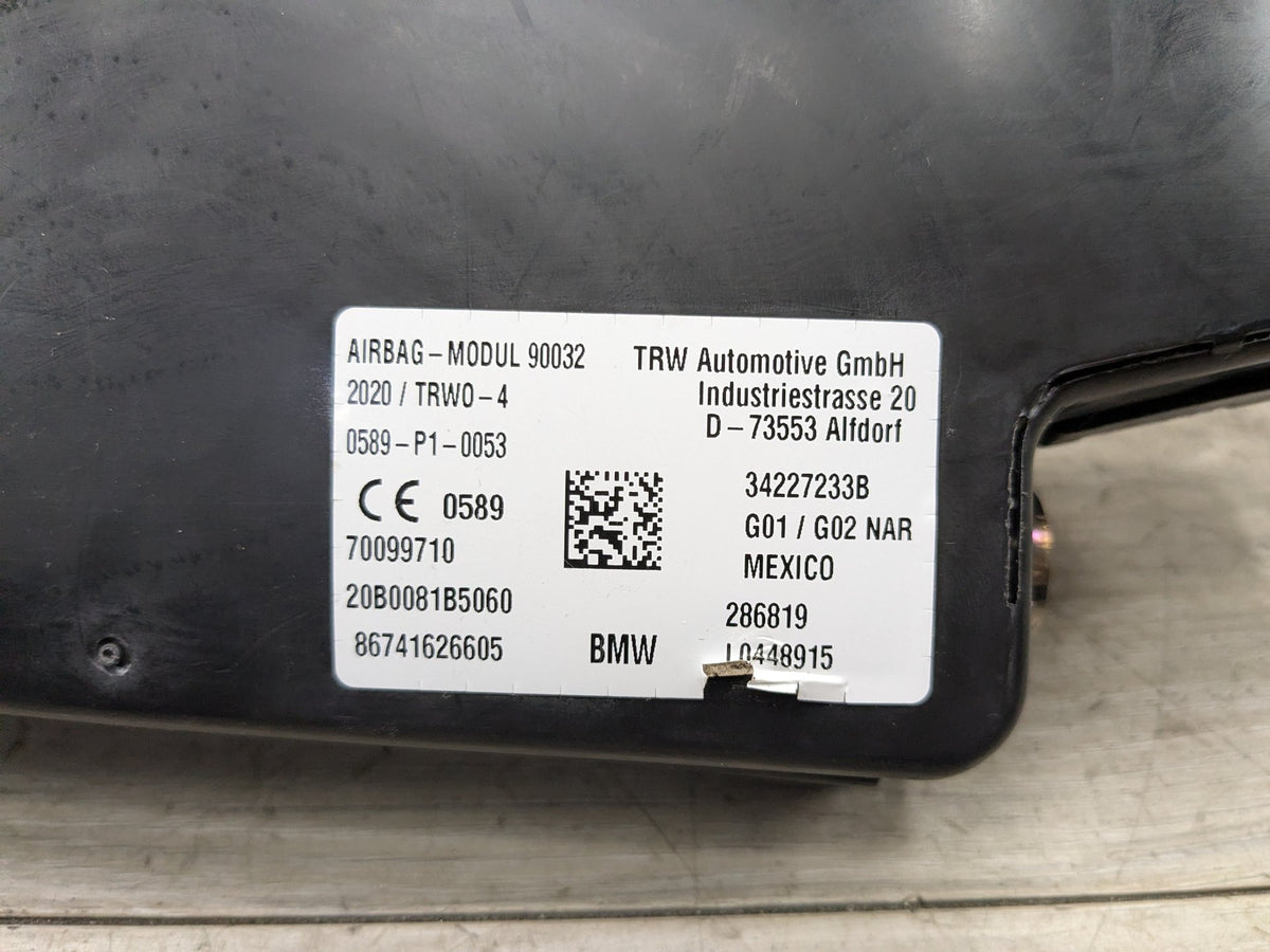 2020 OEM BMW F97 G01 G02 X3 X4 X3M X4M Front Right Passenger Seat Air Bag Airbag