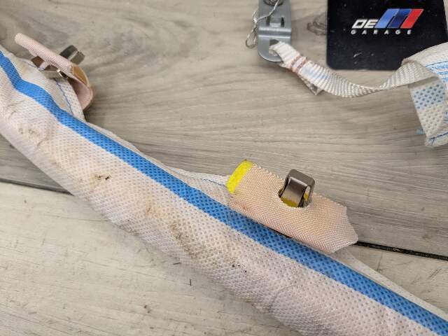 10-15 OEM BMW F02 F04 740 750 Left Driver Top Roof Head Air Bag Airbag Curtain