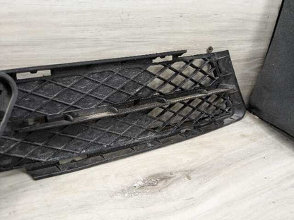 09-11 OEM BMW E90 328 LCI Front Bumper Lower Left Right Center Grilles (3)