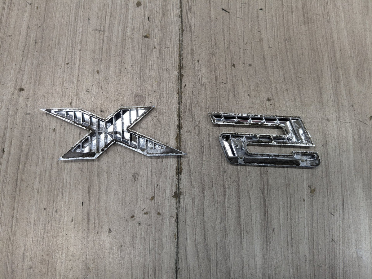 14-18 OEM BMW F15 X5 Rear Trunk Lide X5 Badge Emblem