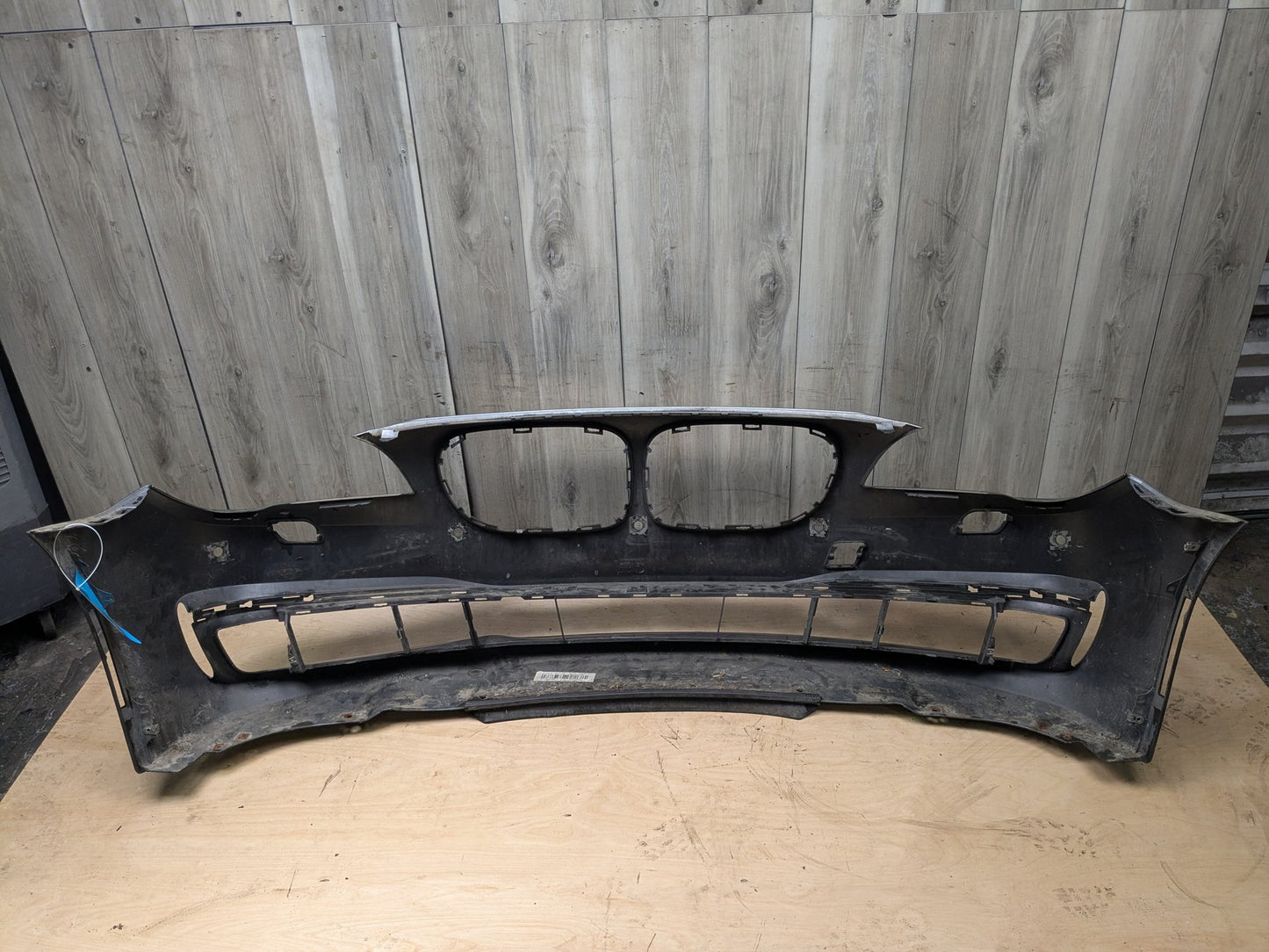 *DENT* 13-15 OEM BMW F01 F02 740 750 Front Bumper Cover Grey A52 SPACEGRAU METALLIC (A52)