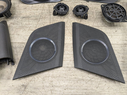 09-17 OEM AUDI A5 S5 Bang & Olufsen Front Rear Door Tweeter Speakers SET