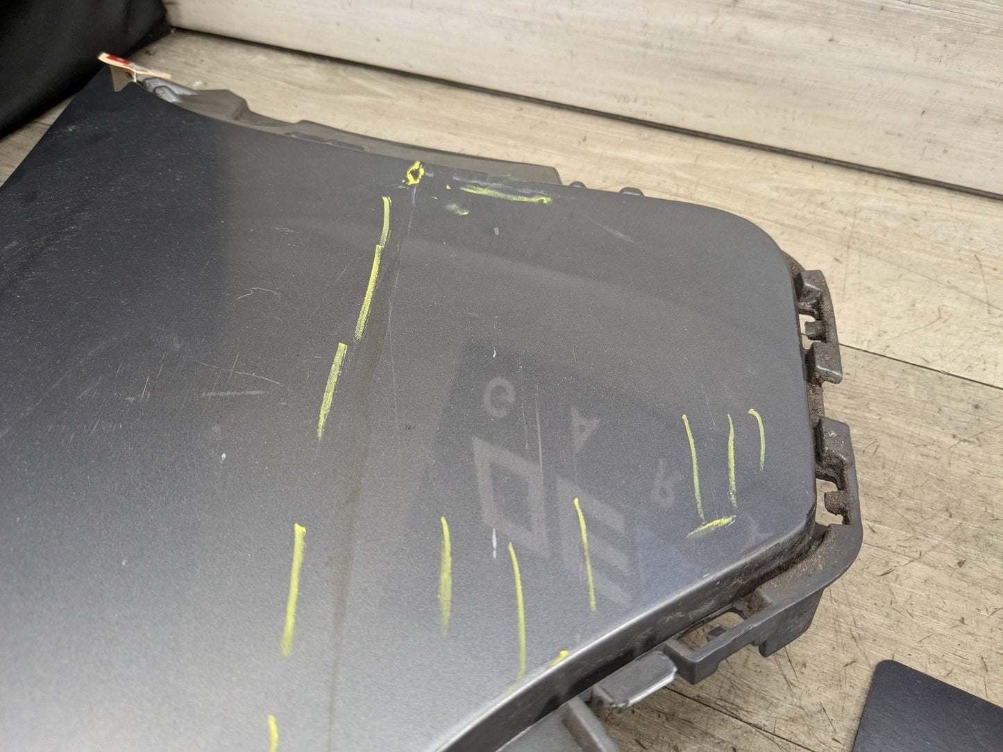 07-10 OEM BMW E70 X5 PRE LCI Rear Right Passenger Side Bumper Cover Gray A52 Grey Spacegrau Metallic (A52)