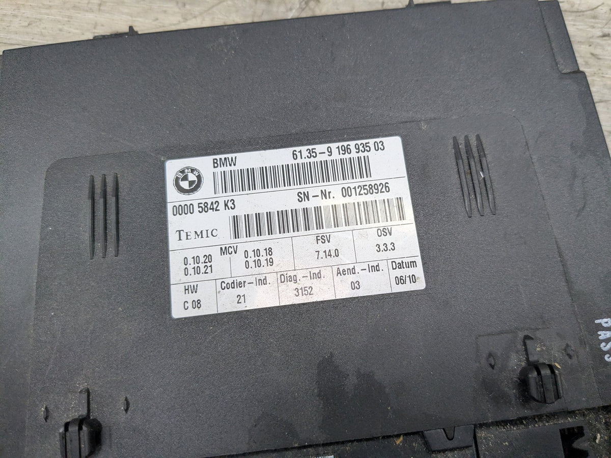 07-10 OEM BMW E70 E71 X5 X6 Front Left Driver Seat Memory Control Module