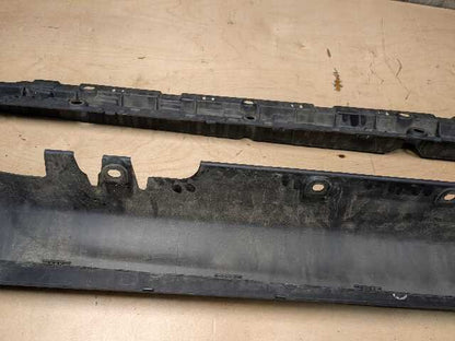 *14-18 OEM BMW F15 X5 Left Driver Side Skirt Rocker Panel Molding w/ Bracket
